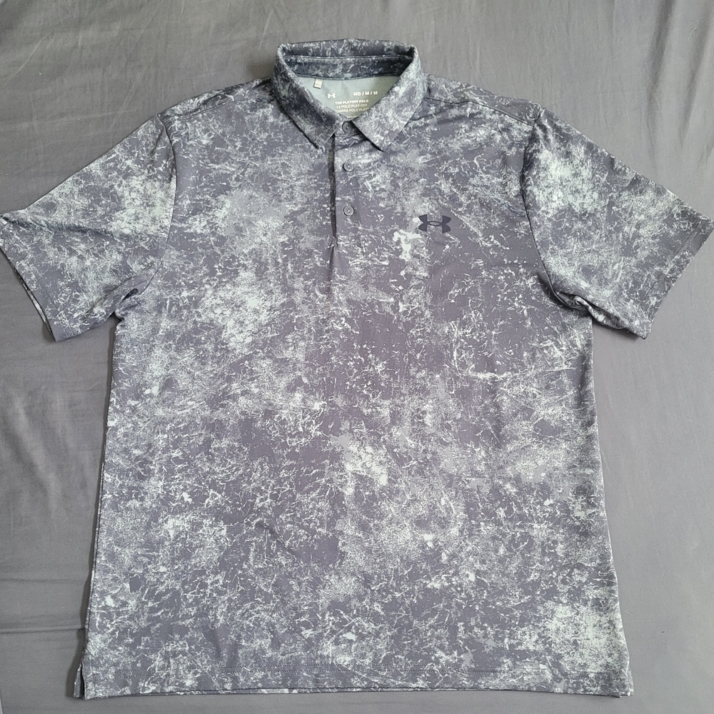 Under Armour Men's Marble Pattern Polo Shirt